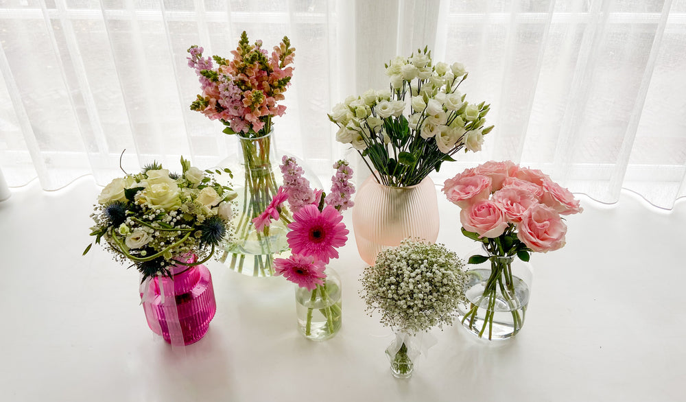 Kies de perfecte vaas voor jouw boeket met deze zeven vaastips!