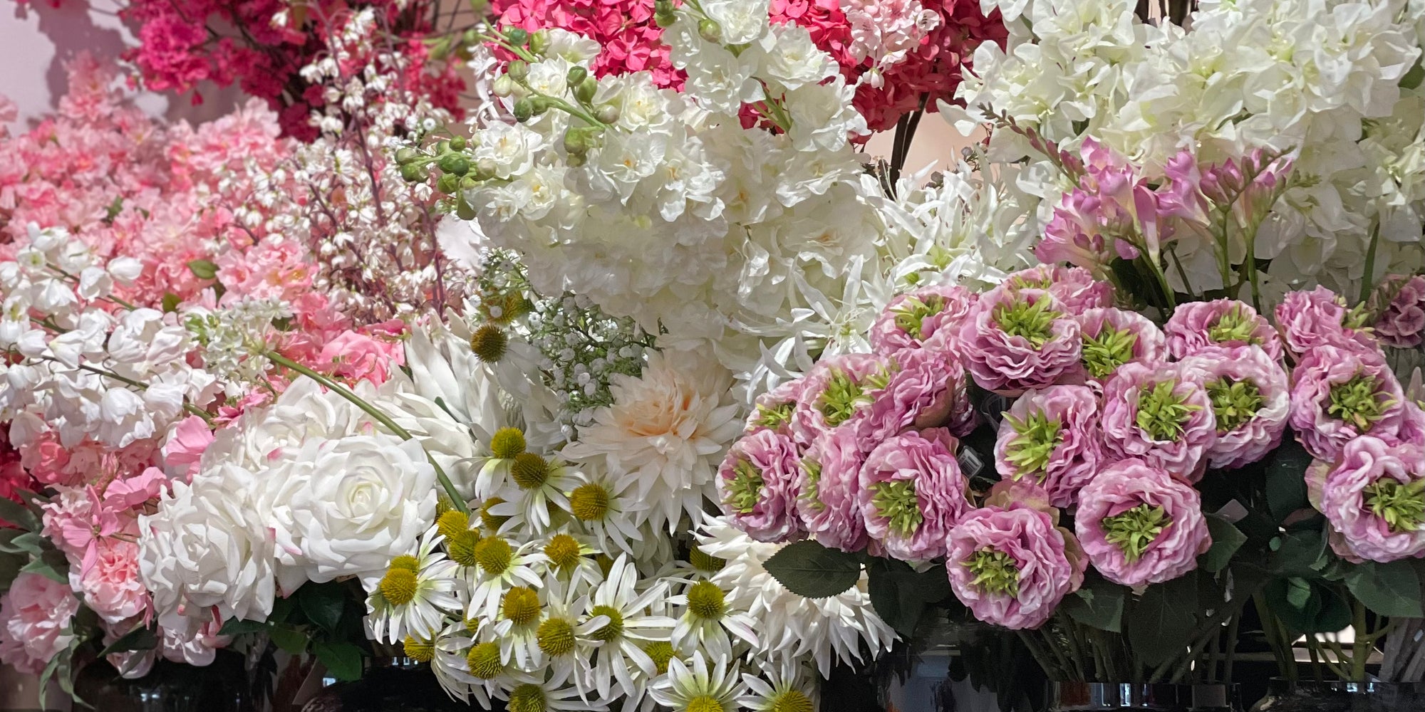 Zijden bloemen