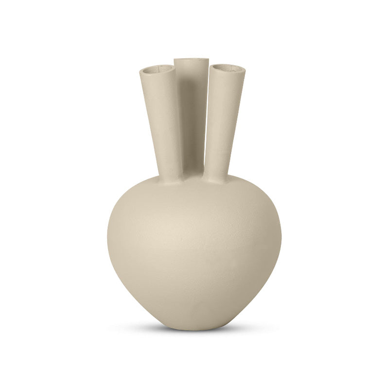 Horn vase oval 3 openings