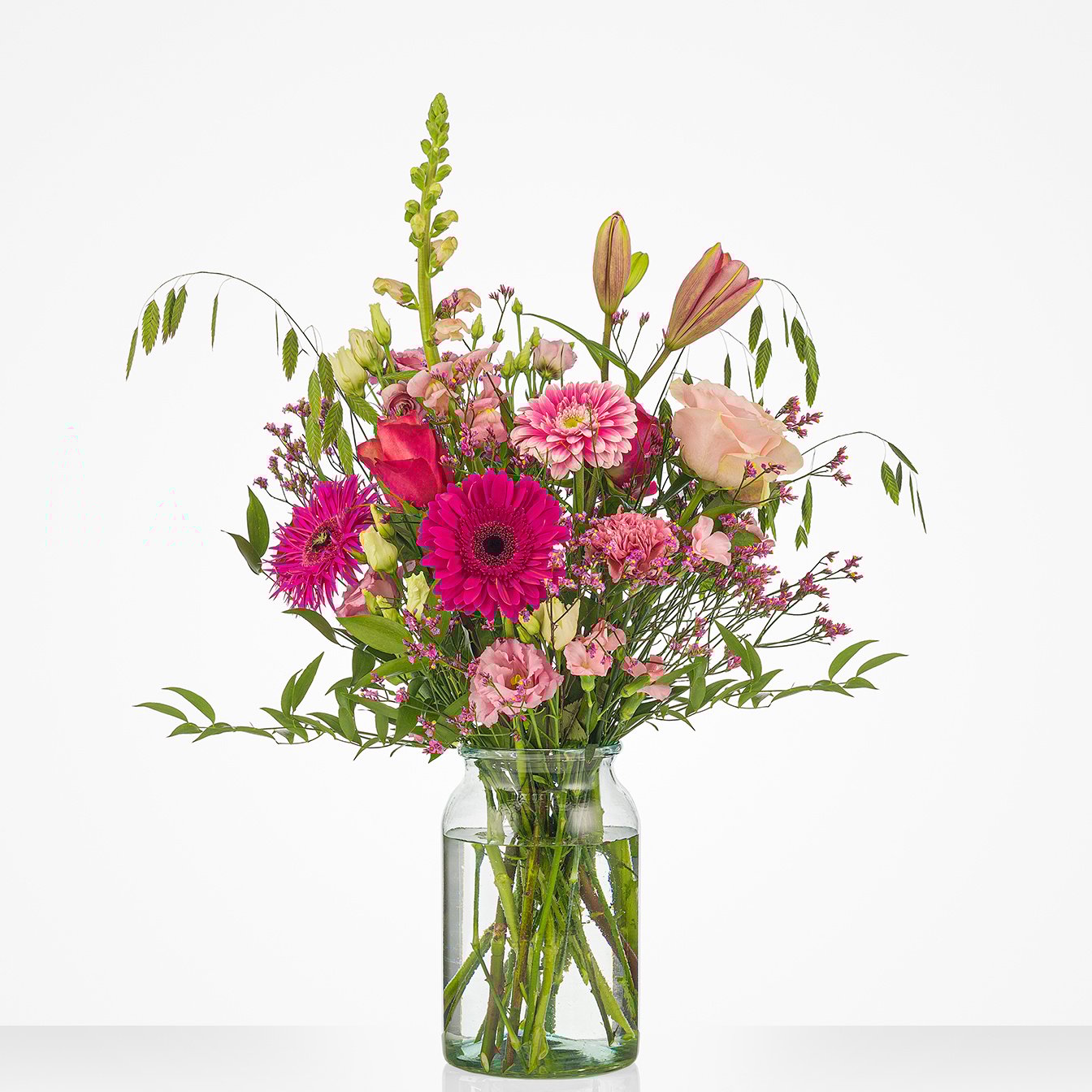 Pink splendor bouquet