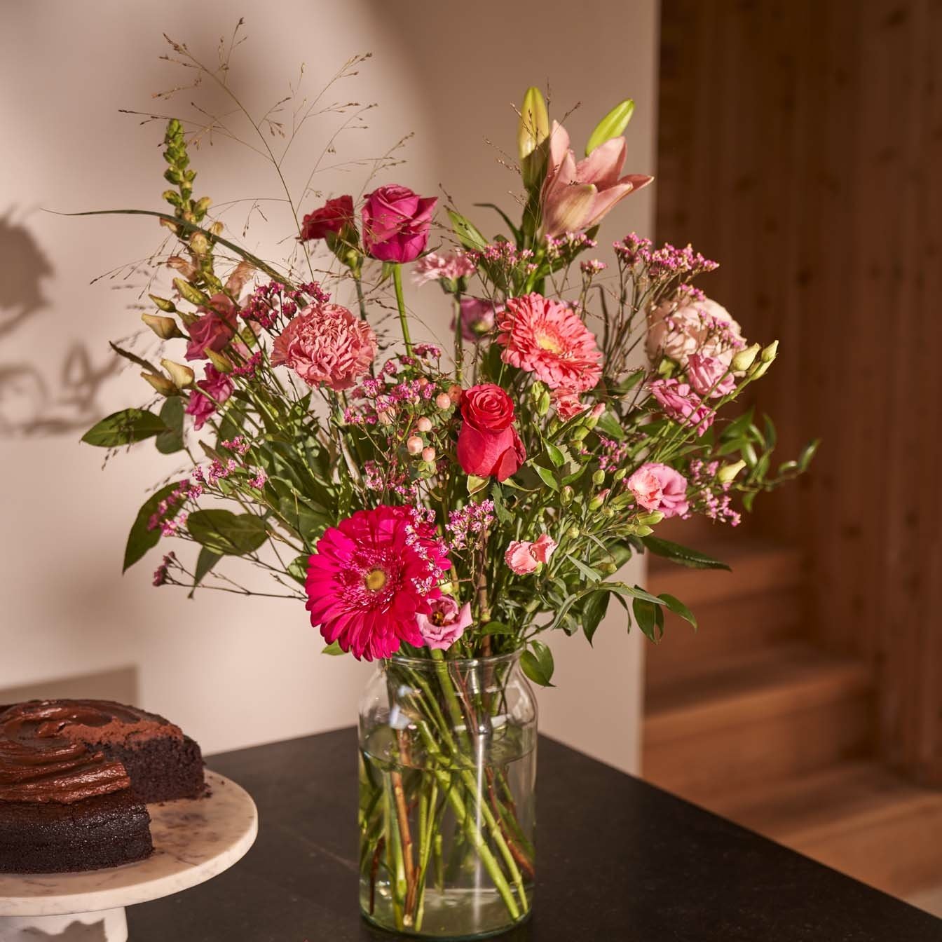 Pink splendor bouquet