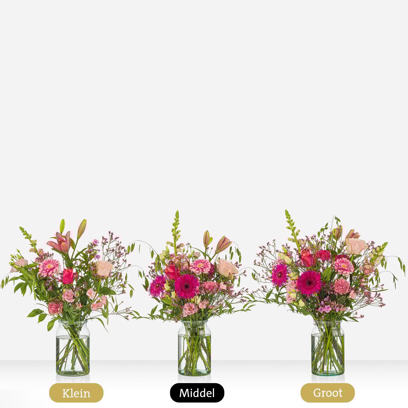 Pink splendor bouquet