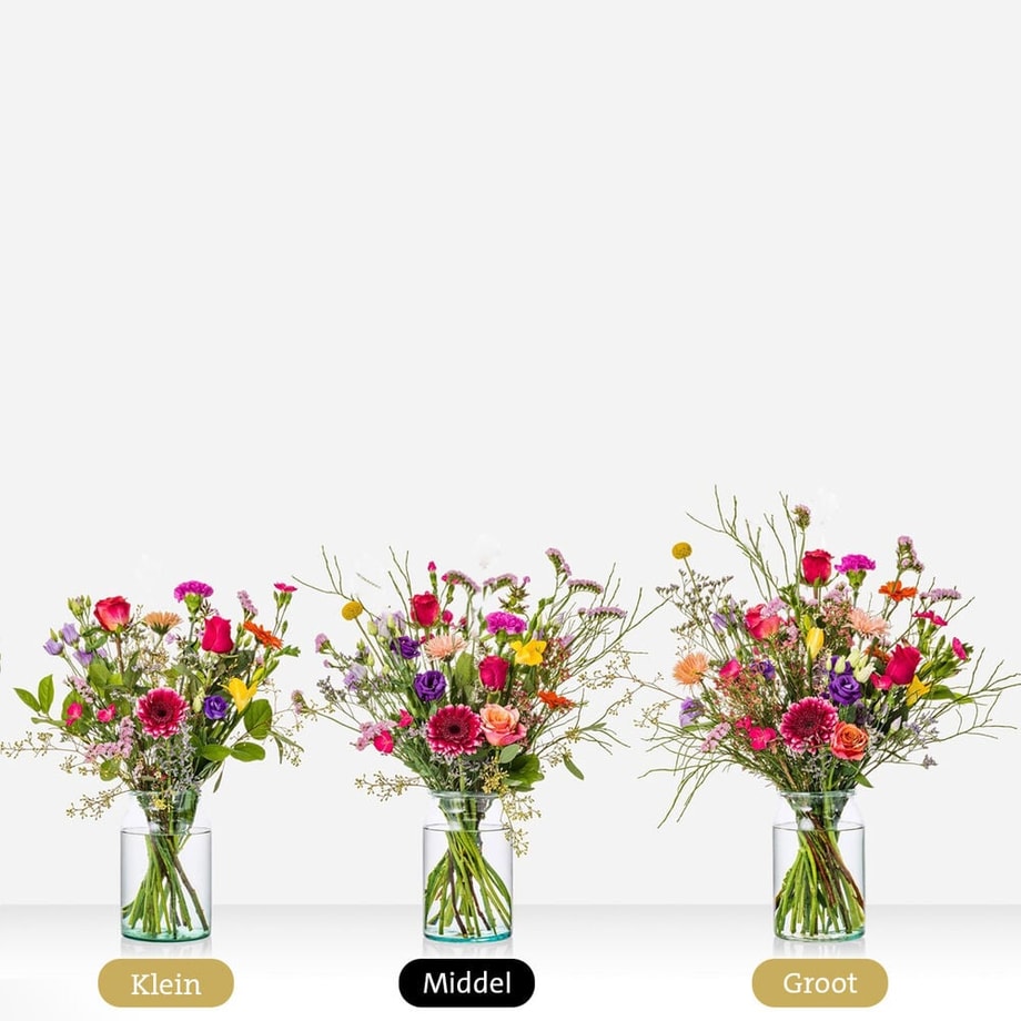 Flower explosion bouquet