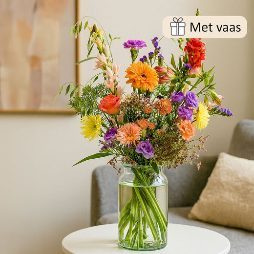 Festive bouquet (vase included!)