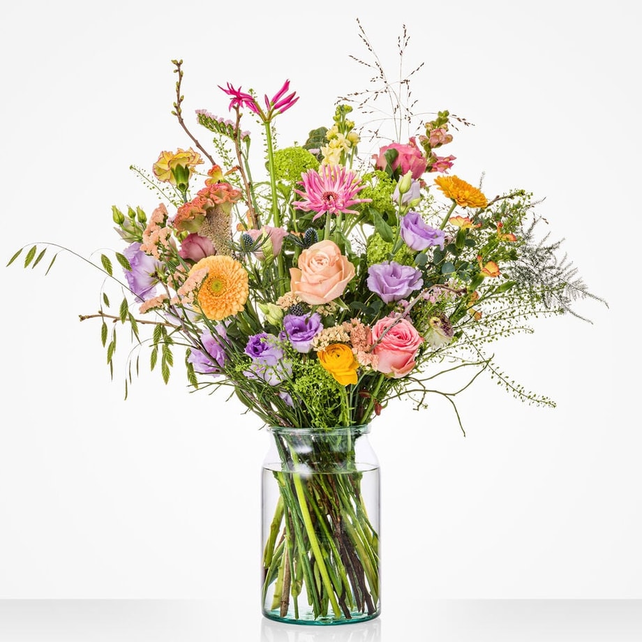 Festive spring bouquet