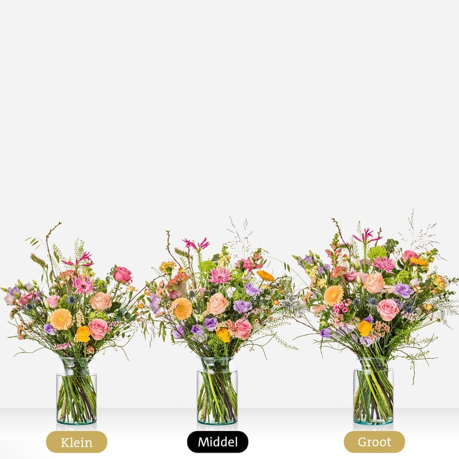 Festive spring bouquet