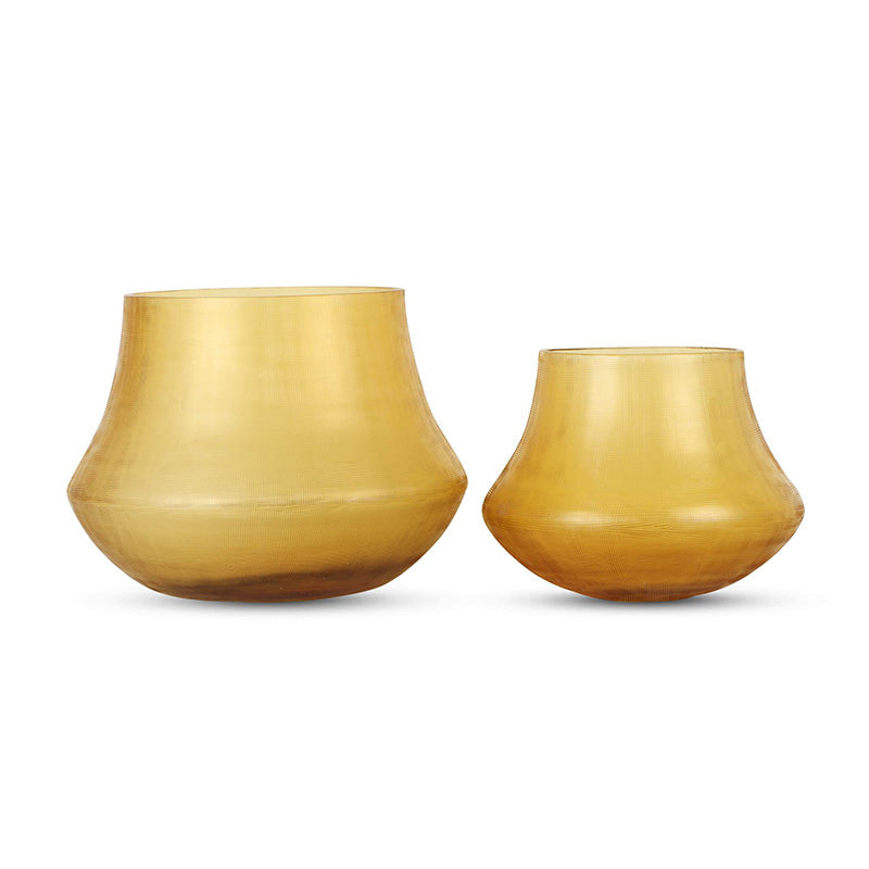 Vase Khooni Yellow