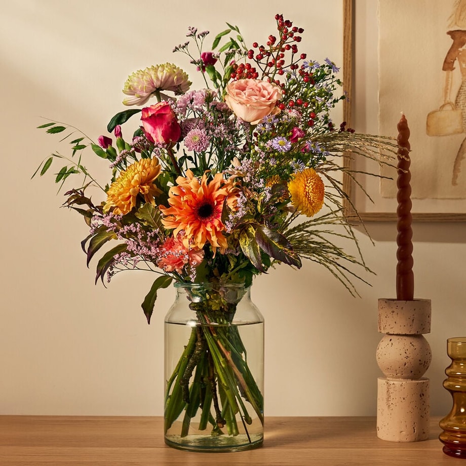 Kleurrijke herfst boeket