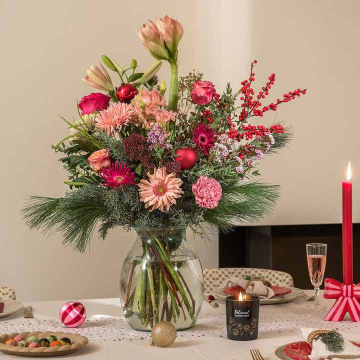 Liefdevolle kerst boeket