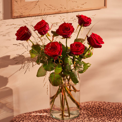 Red roses (from 7 pieces)