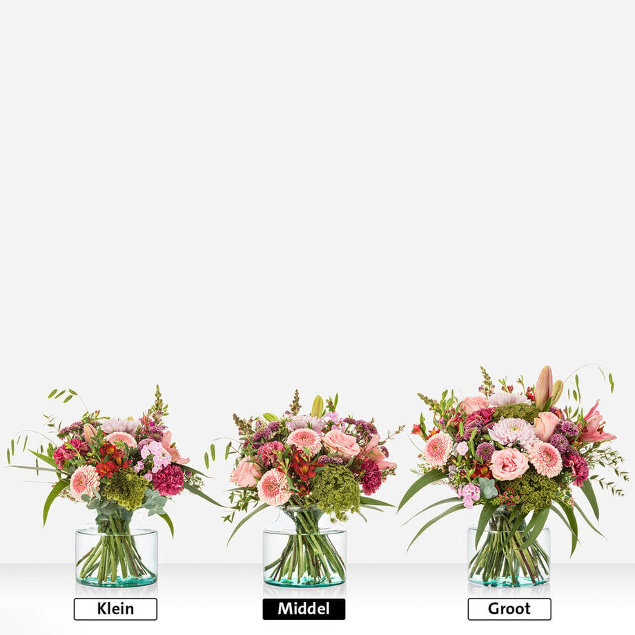 Warm gesture bouquet