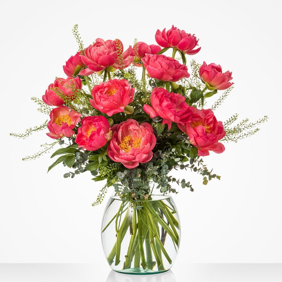 Mooie pioenen boeket