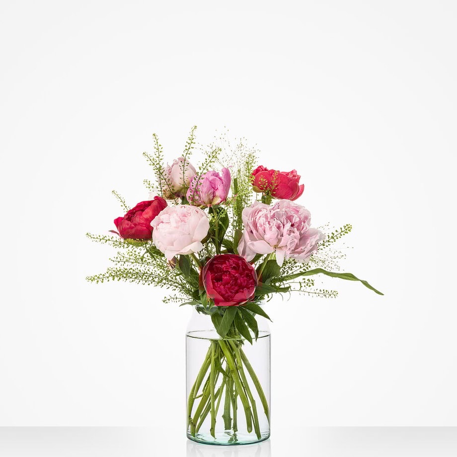 Pioenverrassing boeket