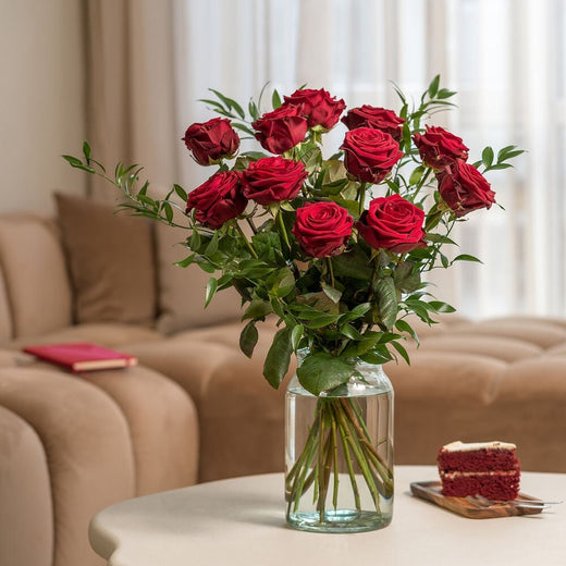 Pure romantiek boeket