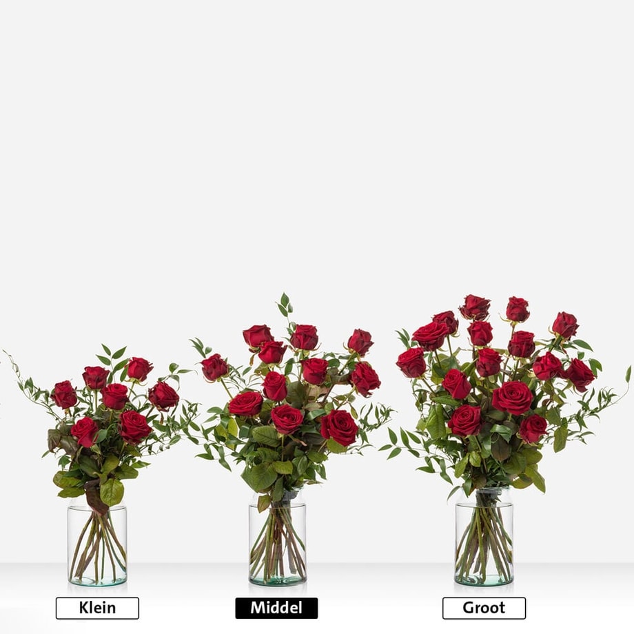 Pure romantiek boeket