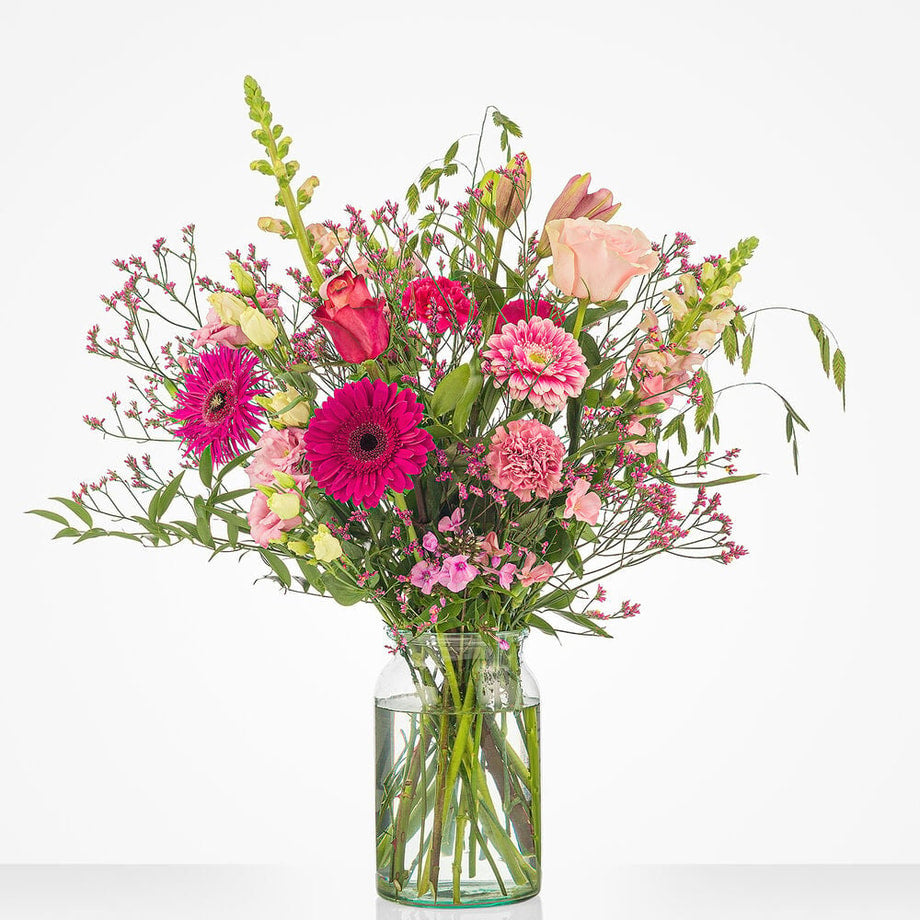 Pink splendor bouquet