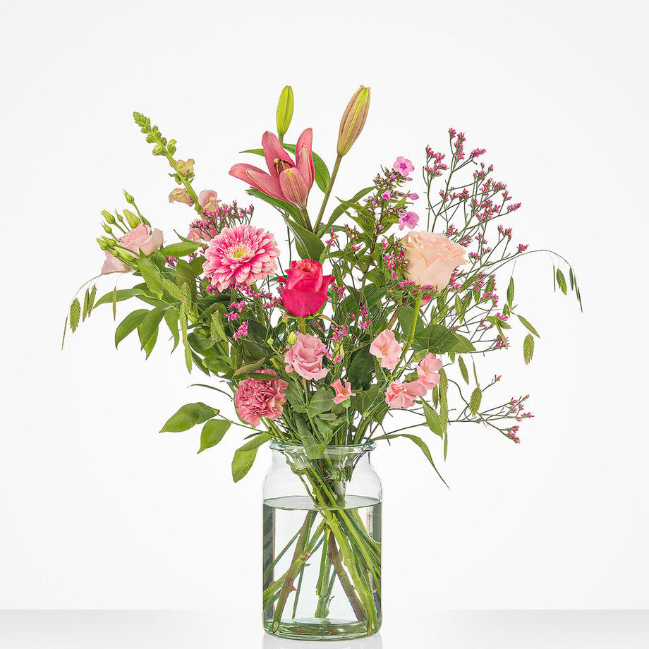 Pink splendor bouquet