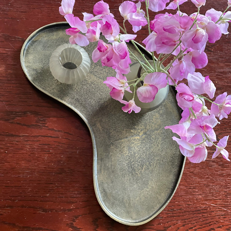 Dienblad Kidney Antique Brass