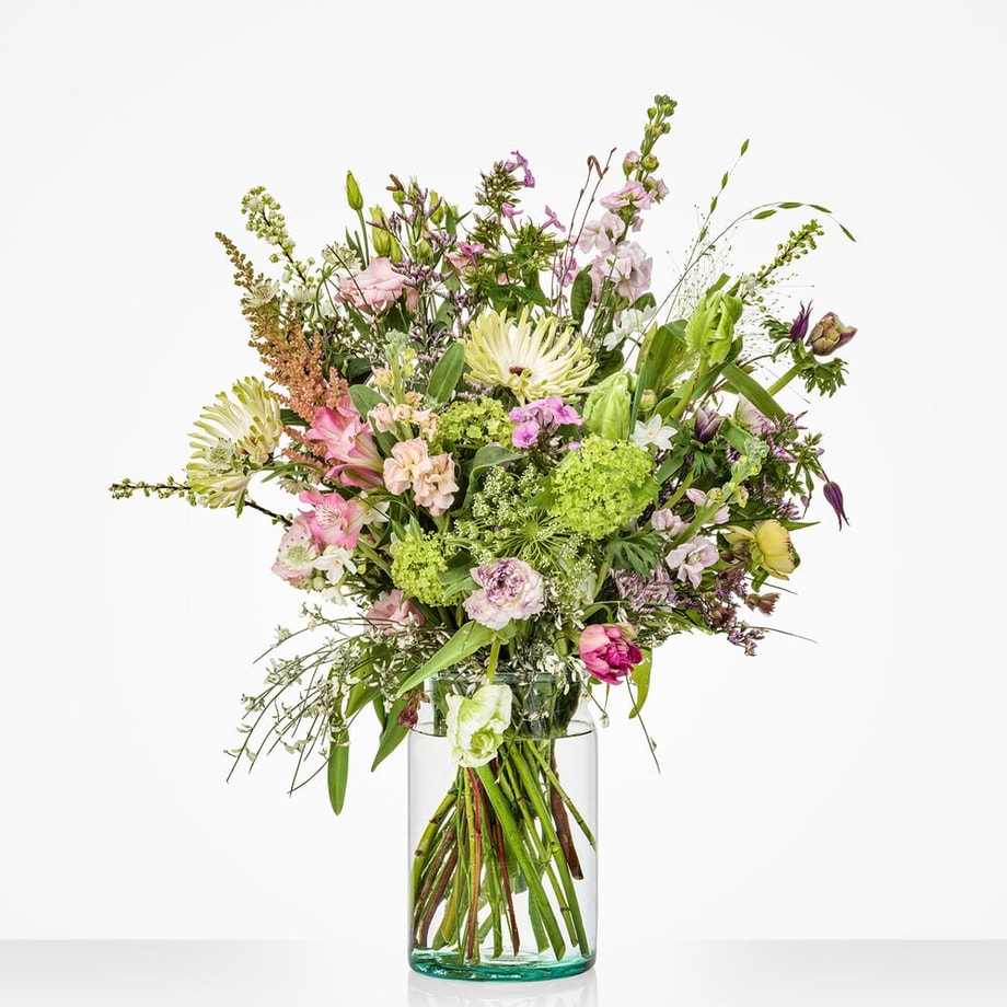 Exuberant spring bouquet
