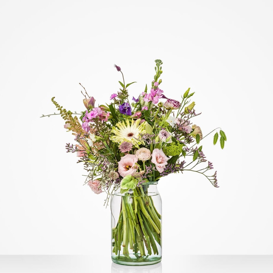Exuberant spring bouquet
