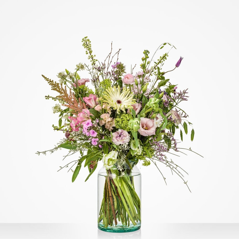 Exuberant spring bouquet