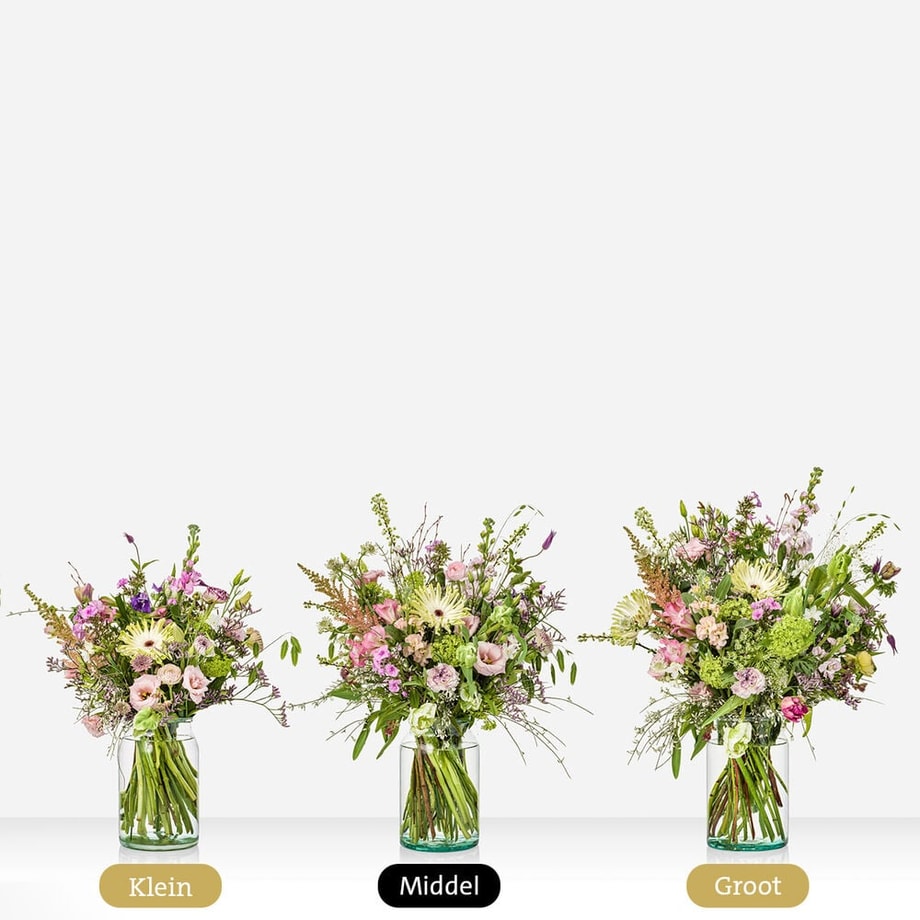 Exuberant spring bouquet