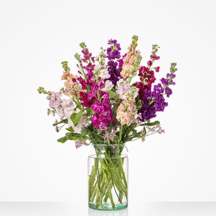 Violieren verrassing boeket