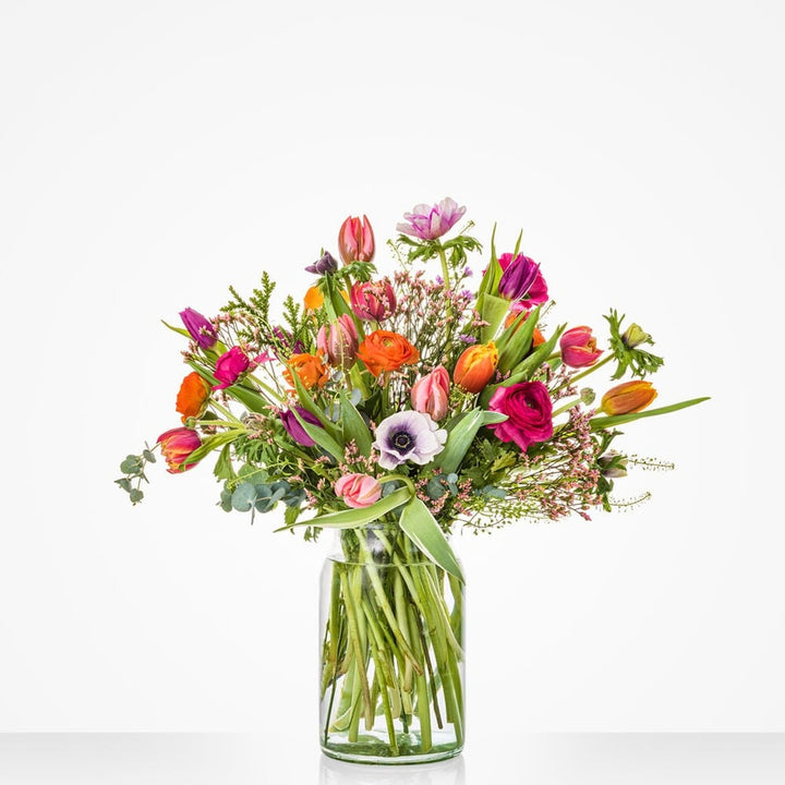 Vrolijk voorjaar boeket