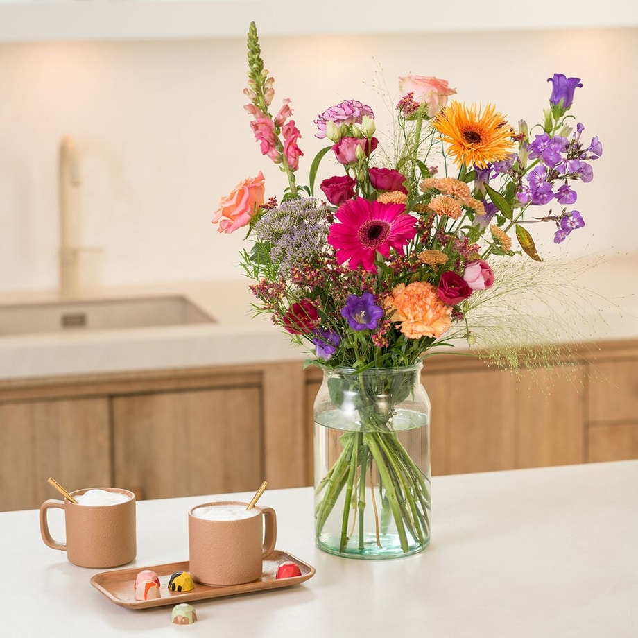 Warm greetings bouquet