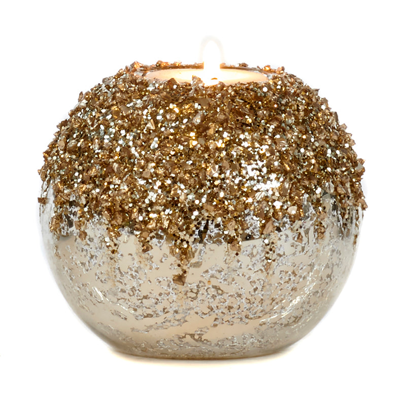 Tea light Glitter Champagne