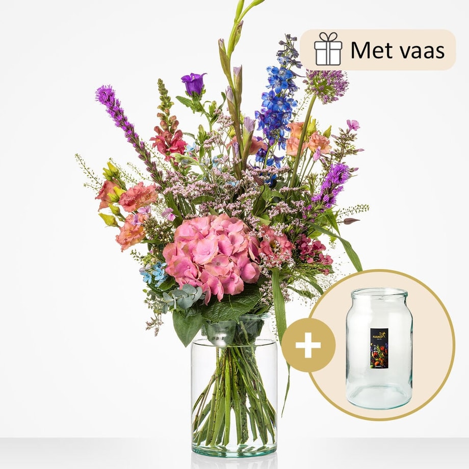 Summer in your vase bouquet (including vase)
