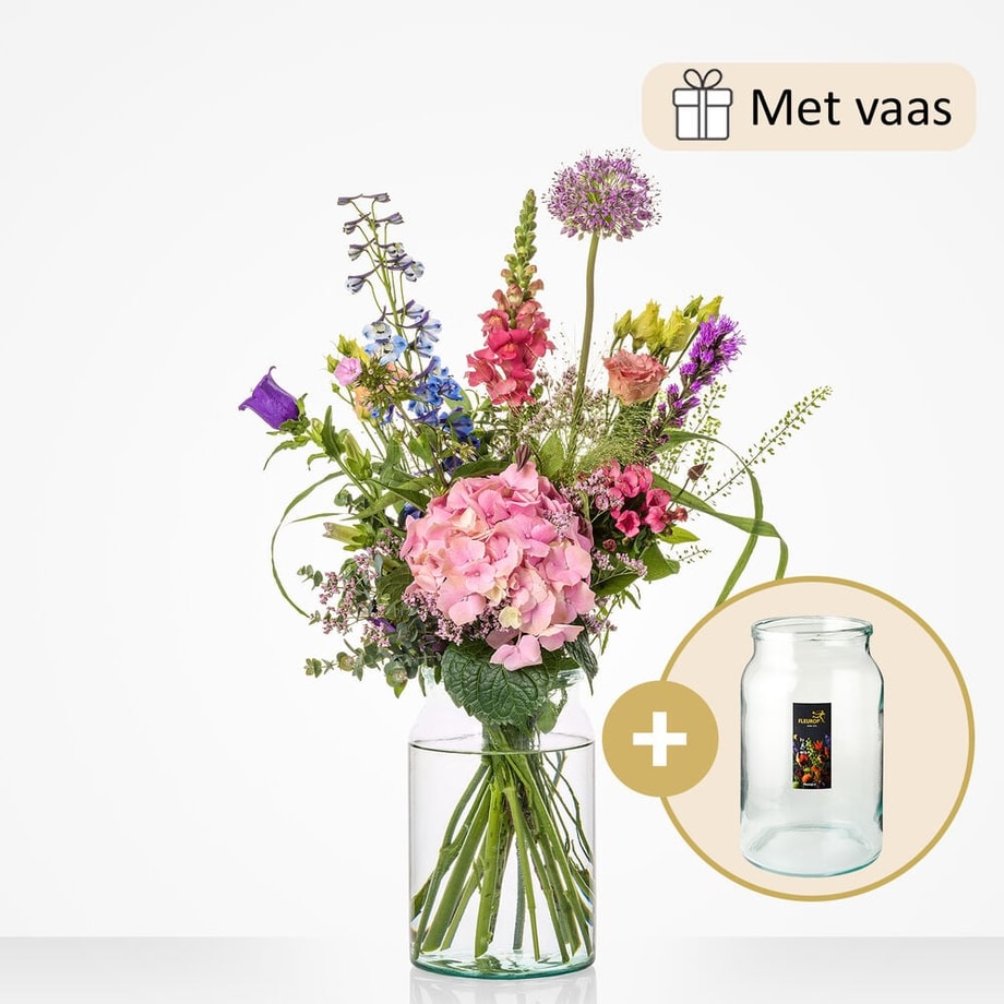 Summer in your vase bouquet (including vase)