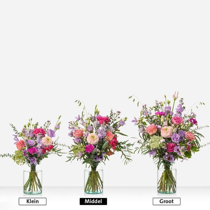 We denken aan je boeket