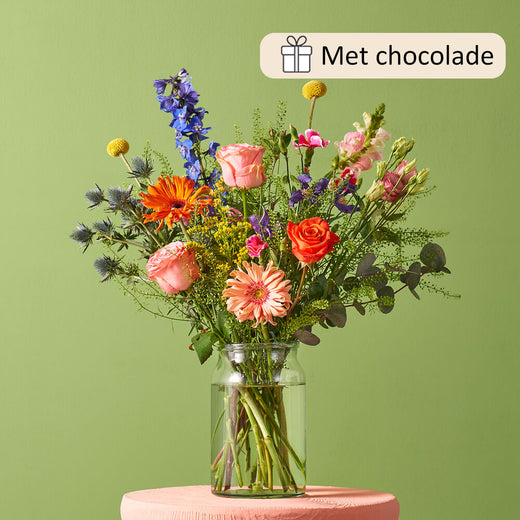 Specially for you bouquet (gift set with chocolate)