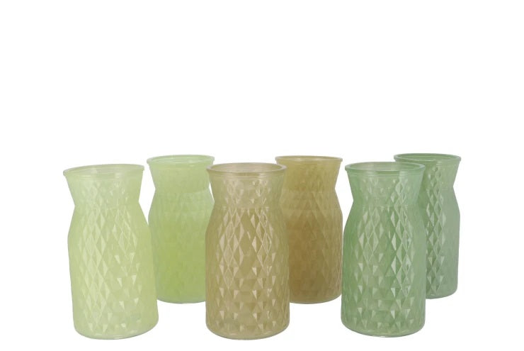 Diamond vase Pistachio