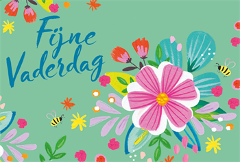 Fijne Vaderdag wenskaart