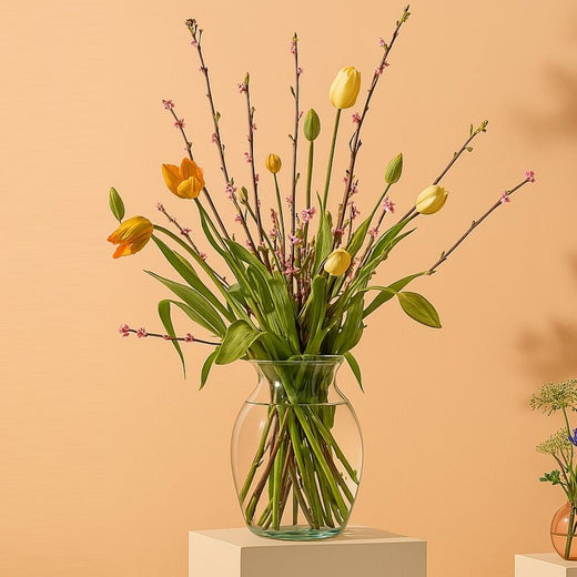 Franse tulpen verrassing