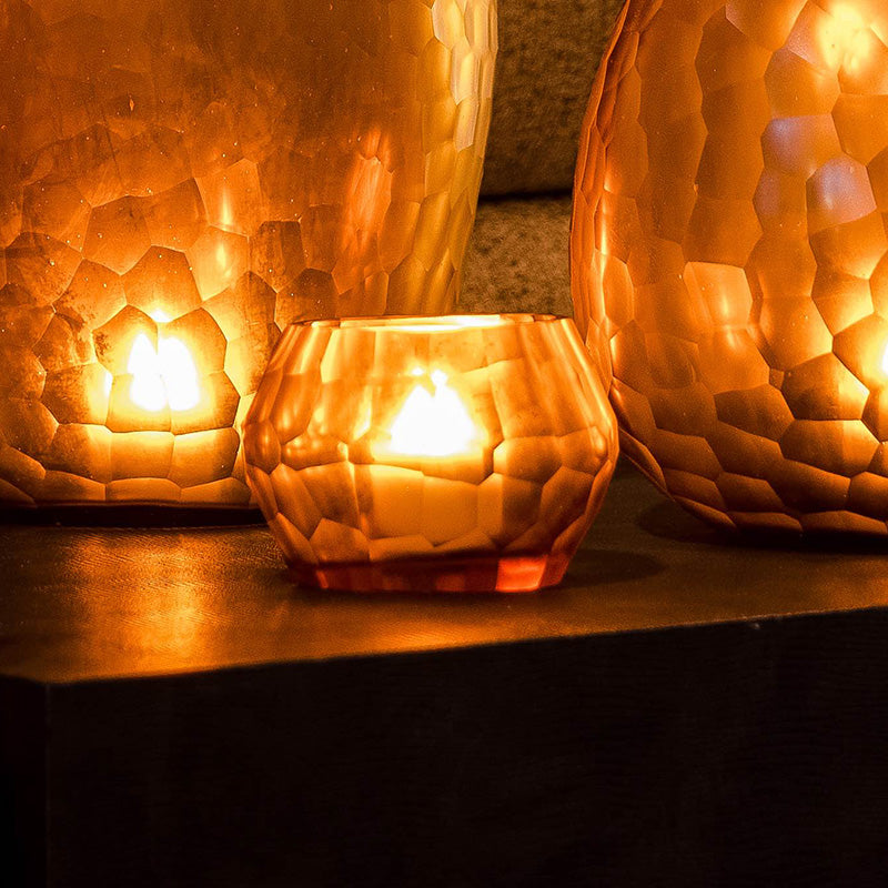 Waxinelicht Amazez Gold