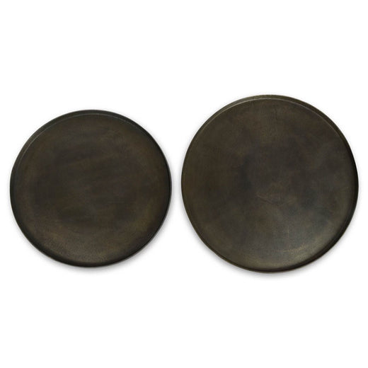 Dienblad Rond Antique Black