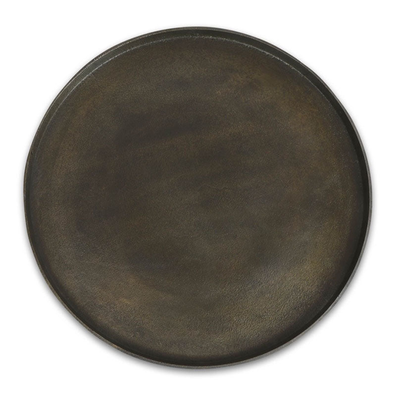 Dienblad Rond Antique Black