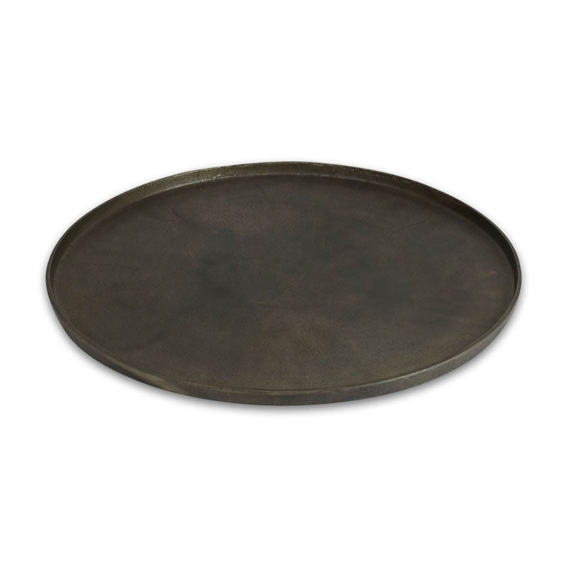 Dienblad Rond Antique Black