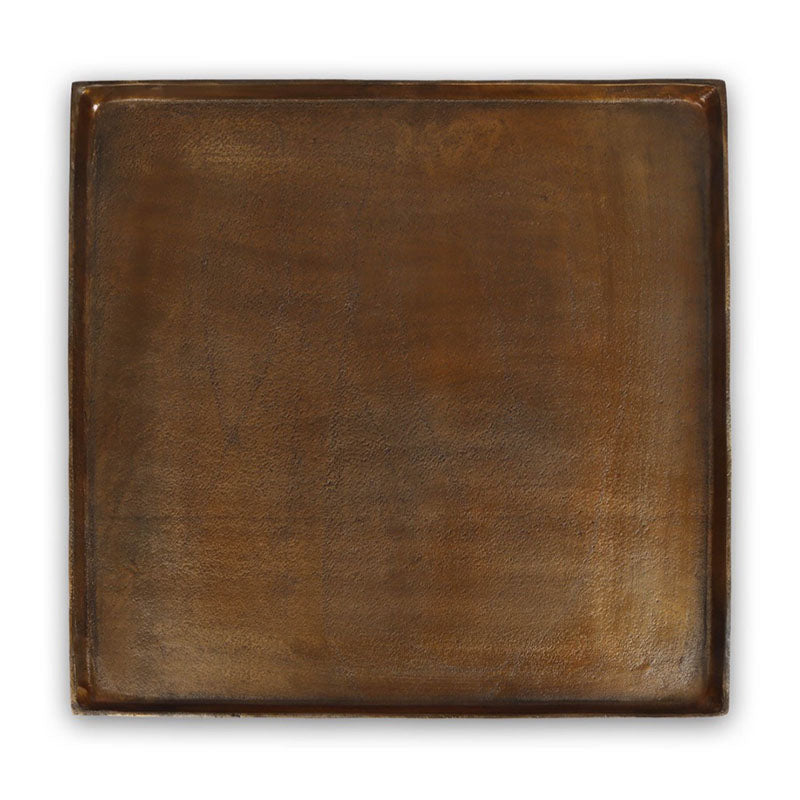 Dienblad Vierkant Antique Gold