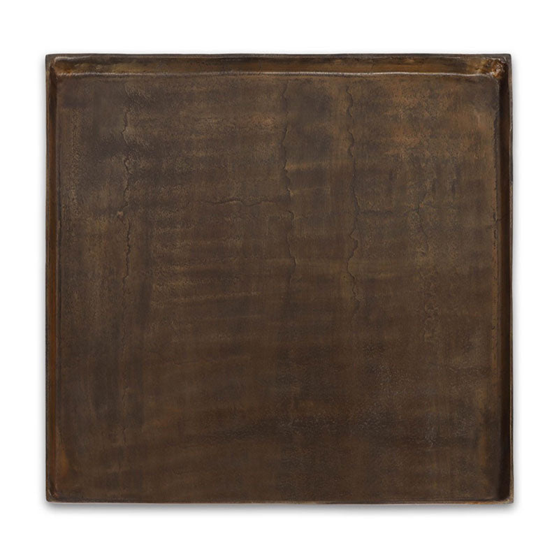 Dienblad Vierkant Antique Gold