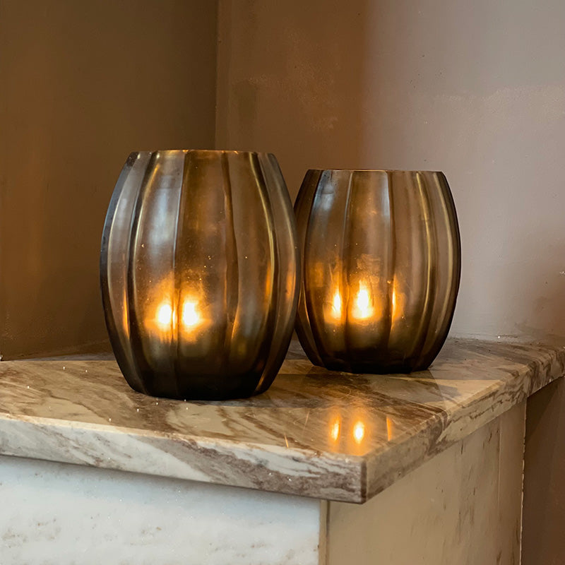 Waxinelicht Pyrite Indigo Smoke