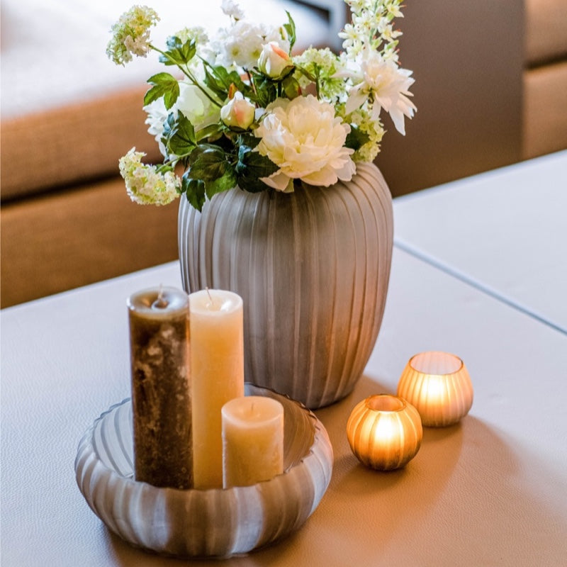 Waxinelicht Opal Smoke