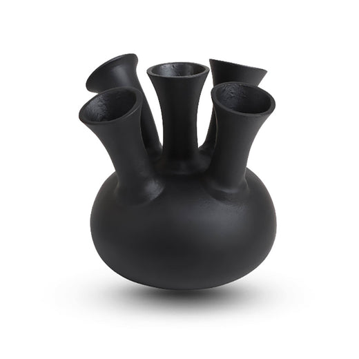 Toetervaas 5 Openingen Zwart Mini