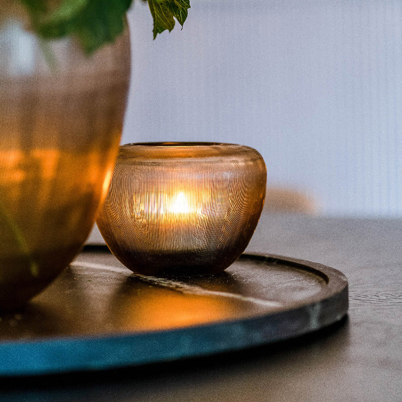 Waxinelicht Heliodor Smoke